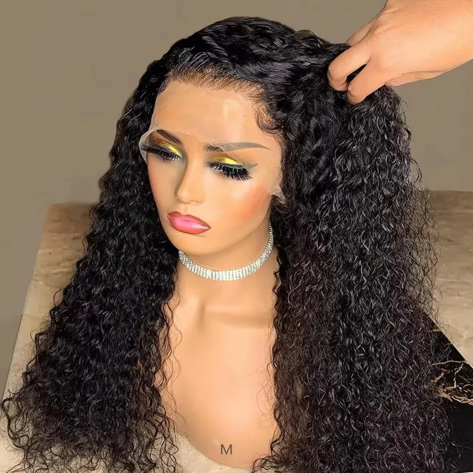 Wholesale Price Kinky Curly Glueless Brazilian Human Hair Wigs Unprocessed Virgin Hair Lace Front Wigs