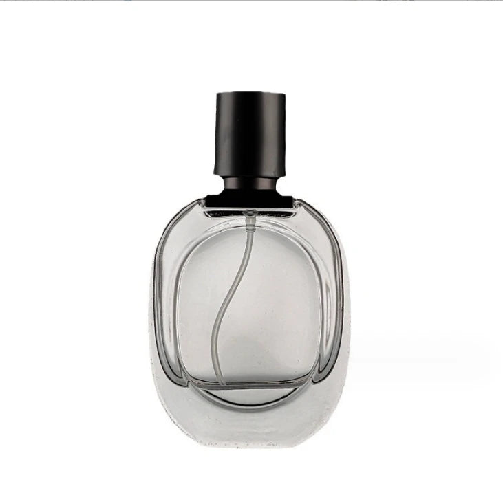 30ml 50ml Big Belly Glass Perfume Bottle Package Press the Spray Bottle Portable Sample Flask