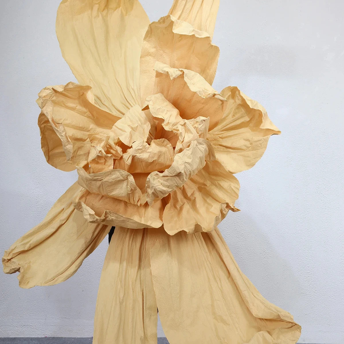 A127 Paper Flowers Wedding Props Decorative Home Garden Decor Other Wedding Decorations Artificial Giant Paper Silk Flower
