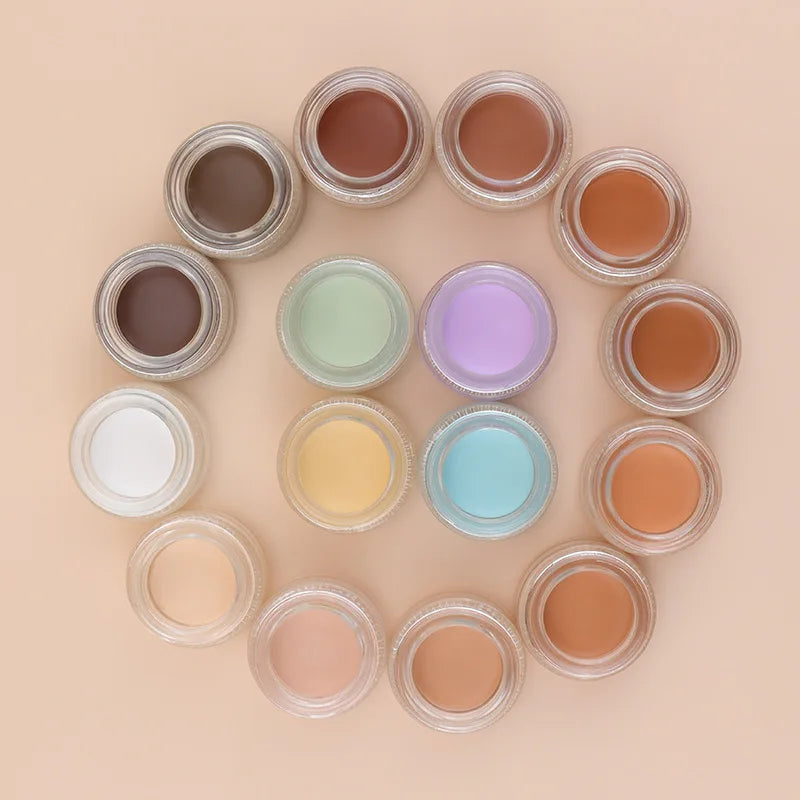 Custom Private Label Vegan Cruelty Free Camouflage Waterproof Face Makeup Contour Concealer Foundation Cream