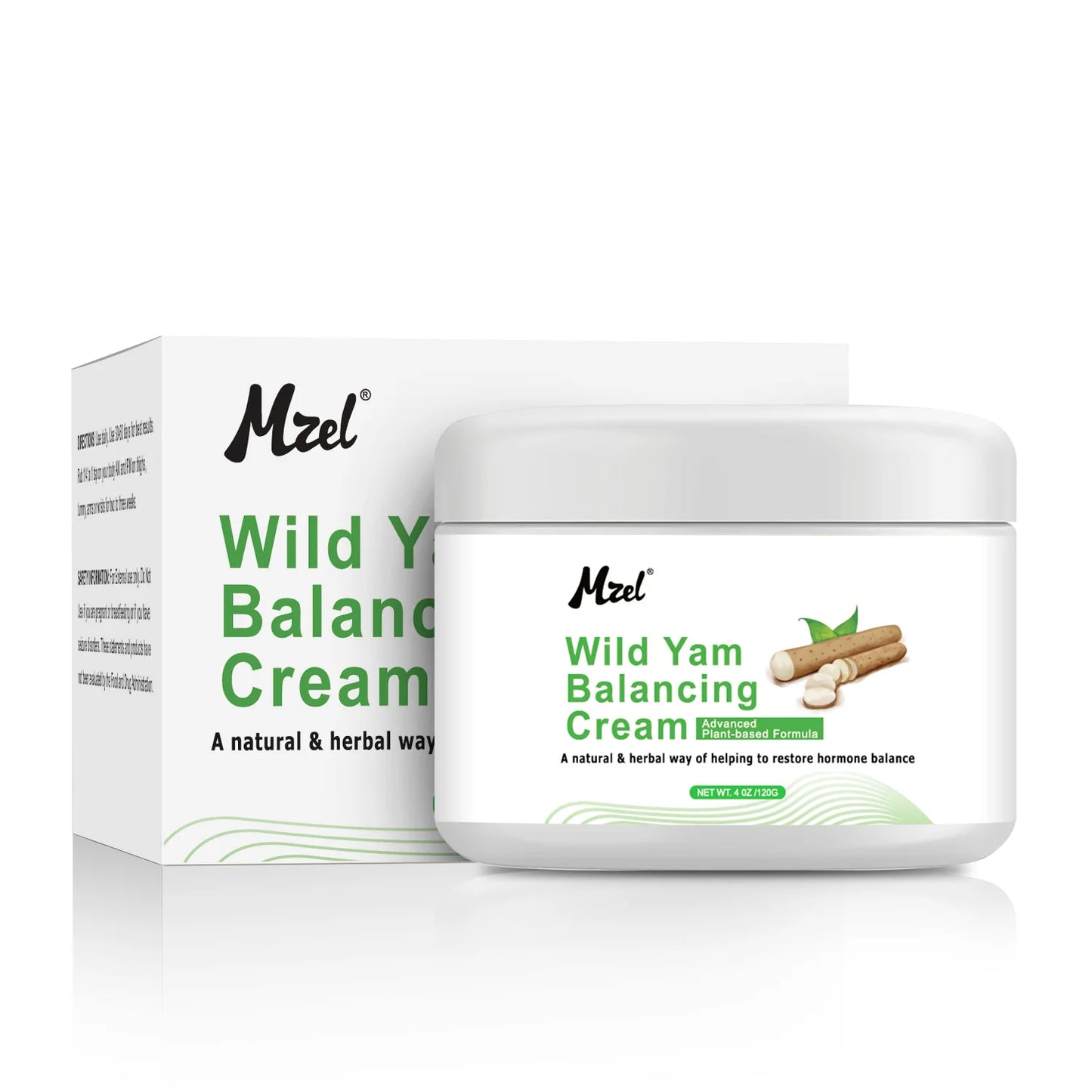 Private Label Wild Yam Cream Skin Moisturizer for Hormone Balance for Women