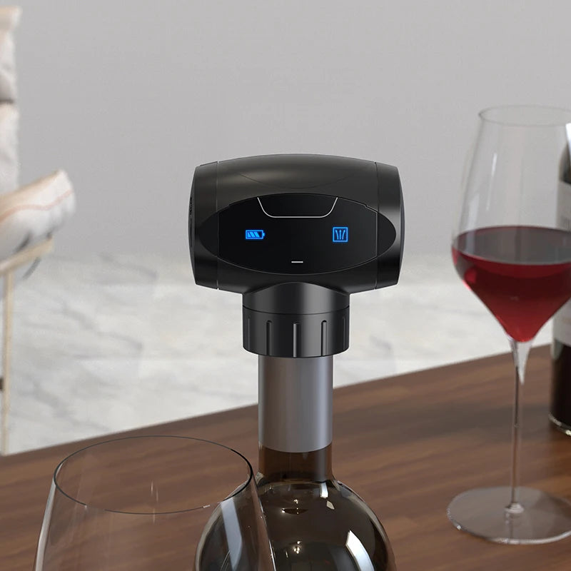 Mini Vacuum Wine Stopper with Air Pump ABS Material Paper and Bar Accessories for Bars