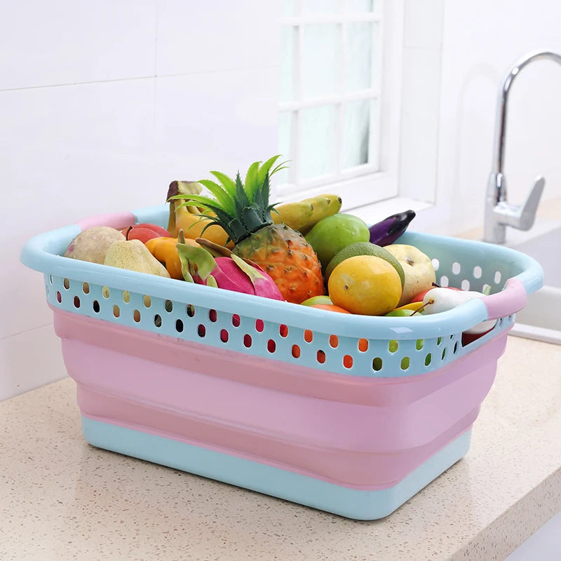 New Product Ideas 2023 Convenient Home Storage Multi-color Optional Dirty Clothes Sorting Foldable and Shrinkable Laundry Bas