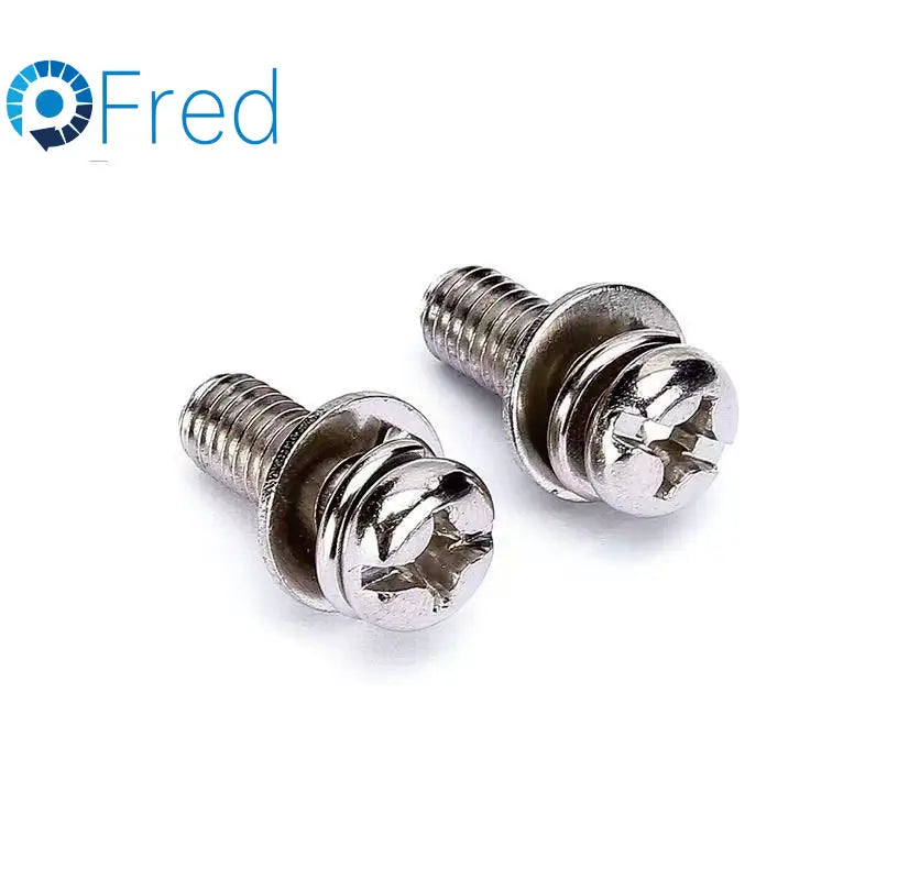 DIN7985 ISO Zinc Plated Cross Recessed Pan Button Head Screw Stainless Steel Deck Screws M3 10mm Various Applications Inch