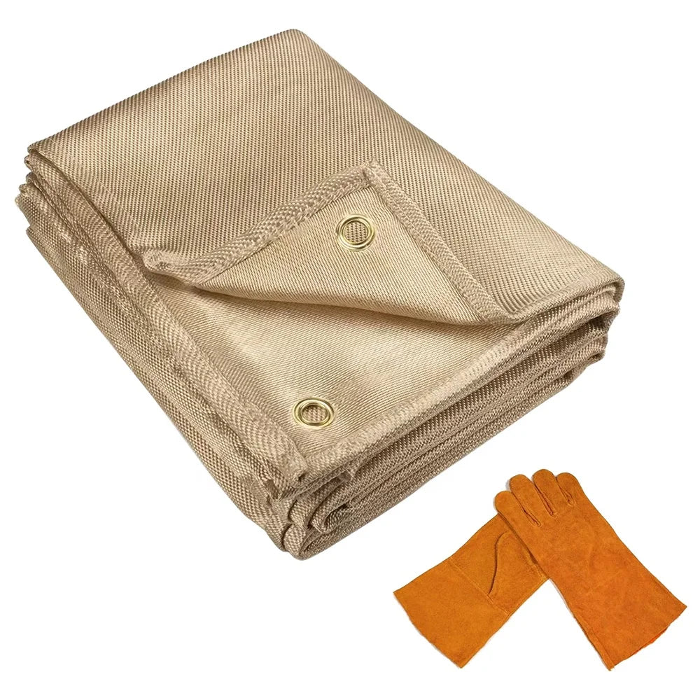 Protective Mat Insulation Pad Heat Resistant Flame Retardant Fireproof Heavy Duty Welding Blanket