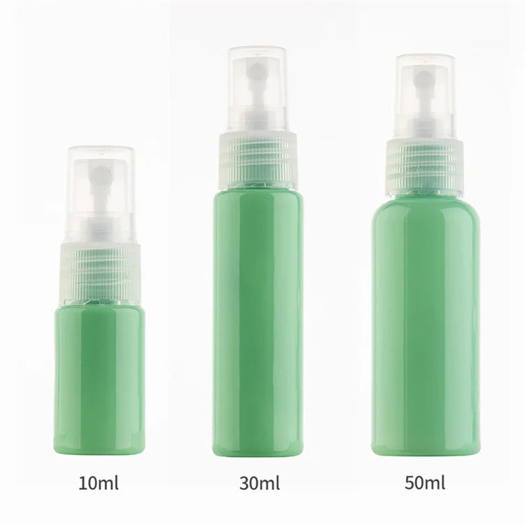 Wholesale Empty pink Cosmetic Plastic Perfume Body Spray15/30/50 Bottle Mist Sprayer Pump Lotion Bottles Packaging for Skin C