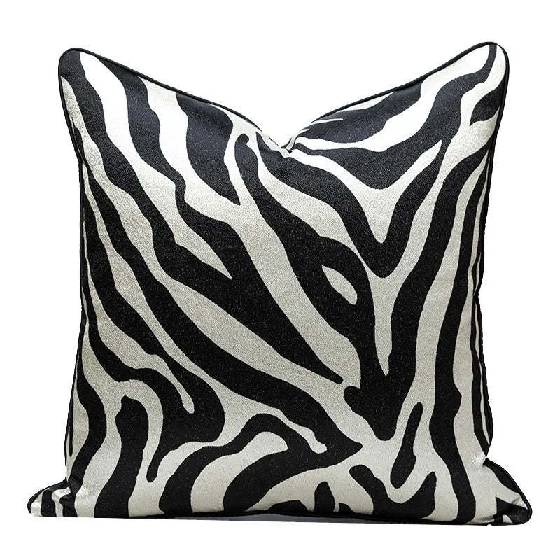 Luxury Cream Throw Pillow Covers Texture Cushion Cover Furniture Interior Decoration 45*45CM 50*50CM