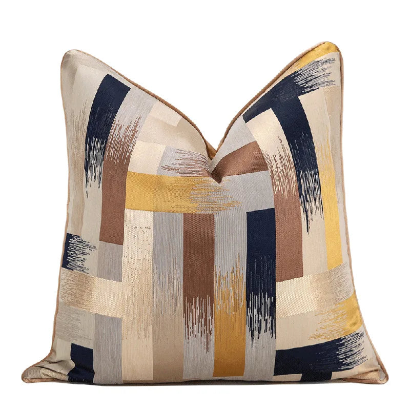 Luxury Cream Throw Pillow Covers Texture Cushion Cover Furniture Interior Decoration 45*45CM 50*50CM