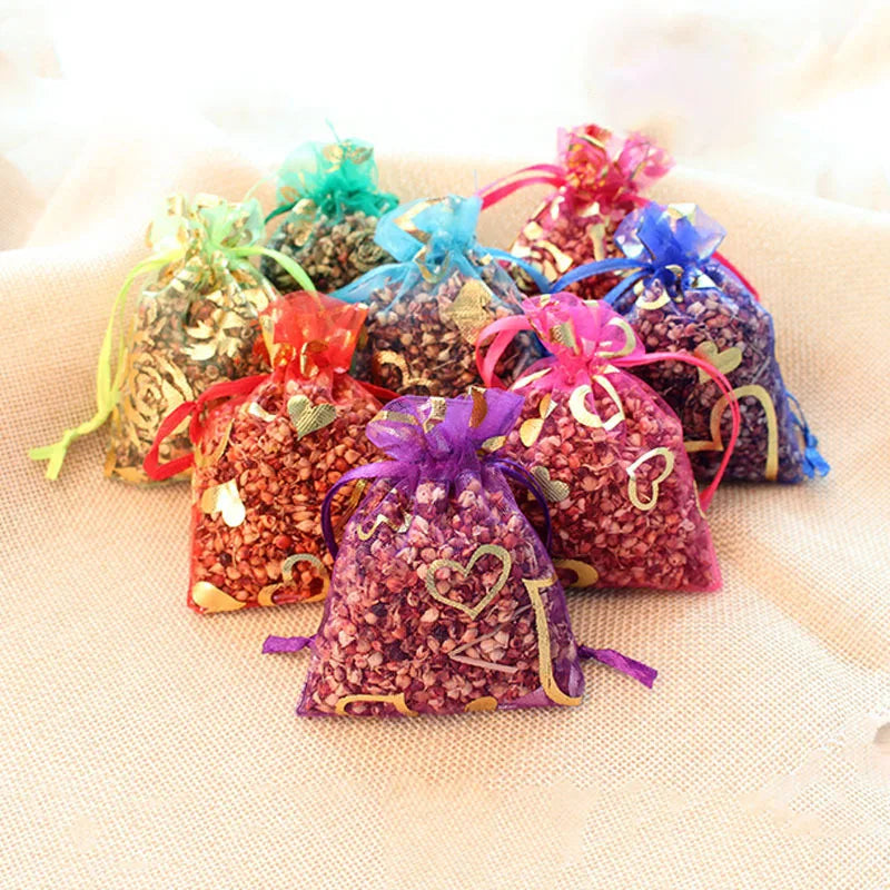 High Quality Wardrobe with Fragrance and Odor Removal Dried Flower Mesh Bag Grain Fragrance Herbal Fragrance Bag
