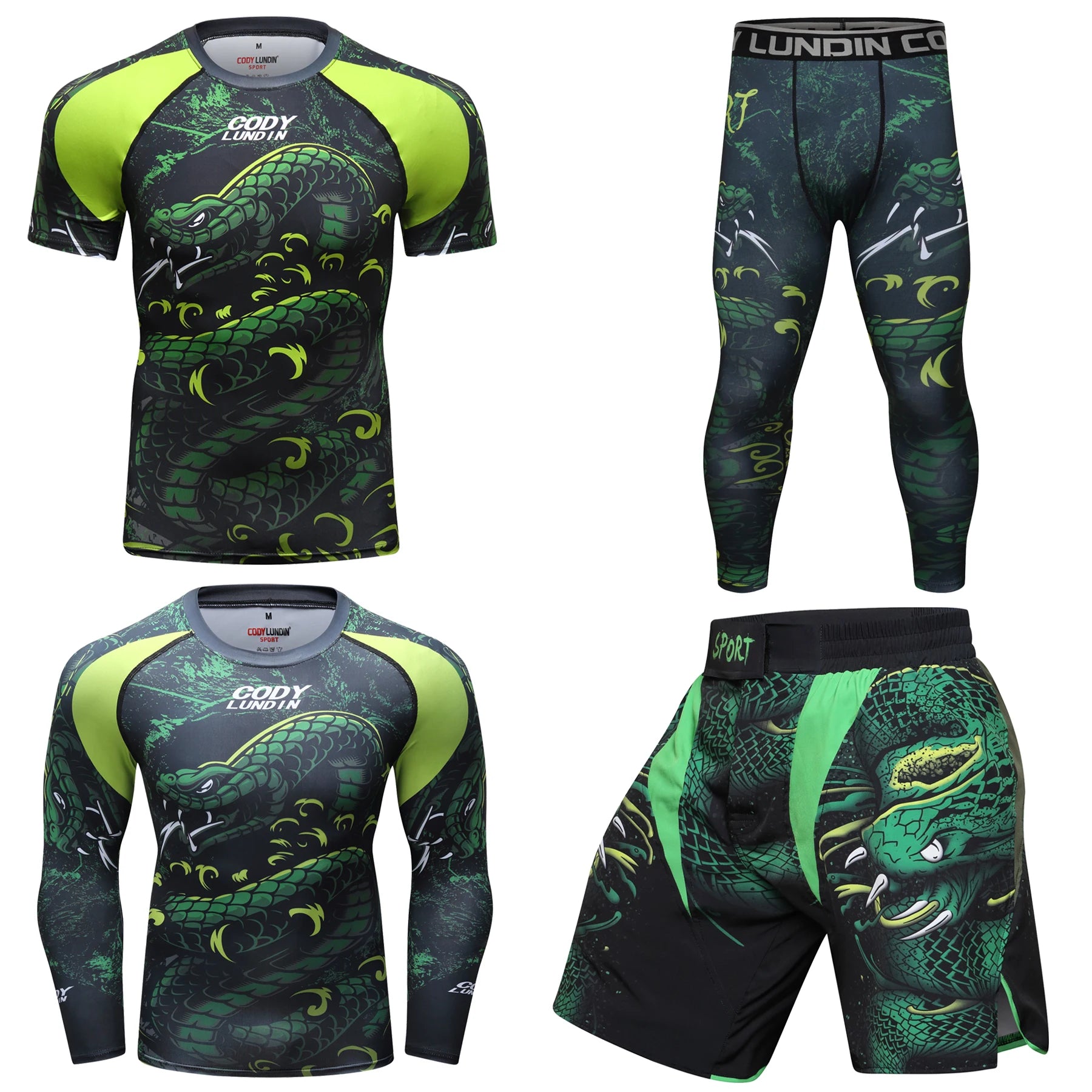 Custom Printed Own Designs Sublimation Sports Set Custom Mma Shorts for Men Boys Kids Rashguard Sets