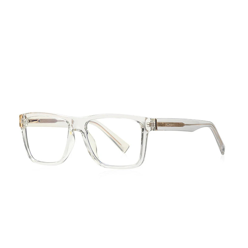 Fashion Classic Tr90 Men Glasses Computer Optic Frame Blue Light Blocking Eyewear Men Round Glasses Wholesale