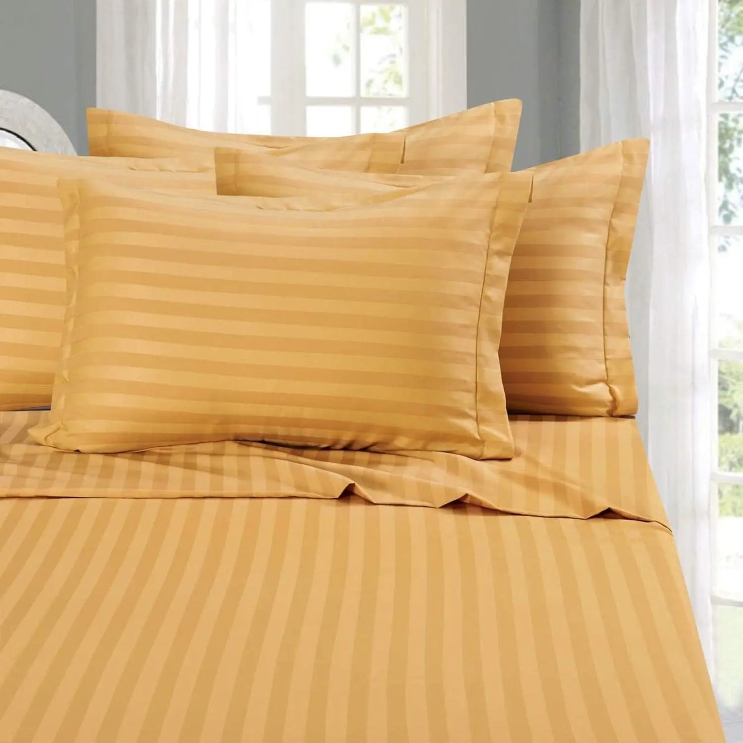 Luxury 1800 Ultra-Soft Red Solid 100% Linen Microfiber 400TC Anti-Pilling Anti Dust Mite Customizable Cotton Bed Sheet Set Ho
