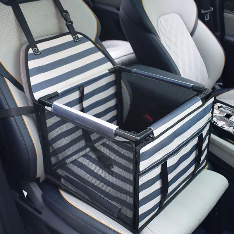 New Breathable Car Bags Portable Pet Outdoor Travel Car Bag Pet Safety Seat Dog Carrier Front Seat Pet Bag