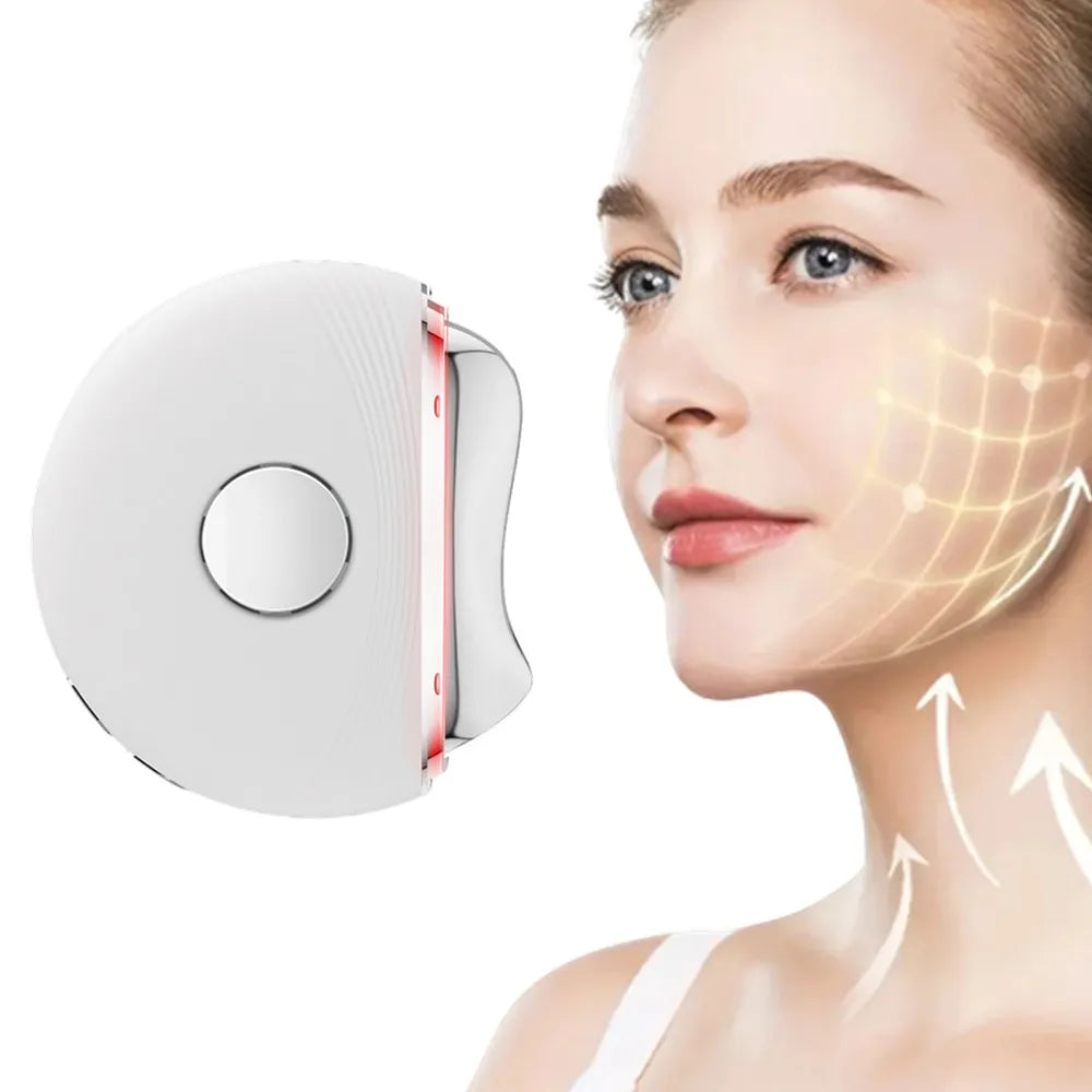 IFINE Beauty Anti Aging Face Lifting Massager Tool Electric Face Massage Machine Hot Cold Gua Sha Face Massager
