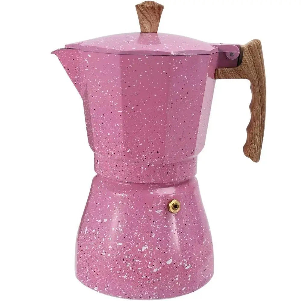 New Design Latte Mocha Coffee Maker Italian Espresso Percolator Pot Stove Top Practical Coffee Machine