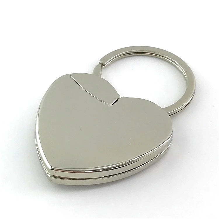 Key Metal Wallet Chain Souvenir Gifts Blank Metal Car Keychain Blank Metal Key Holder Leather Keyring