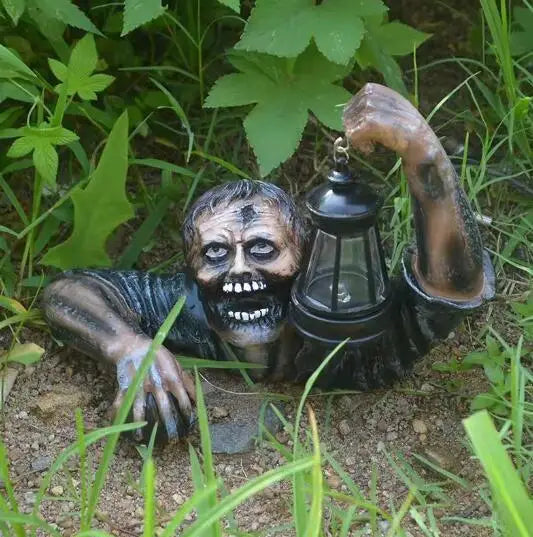 Easter Zombie Resin Handicrafts Decorations Garden Decorations Horror Sculpture Decoration