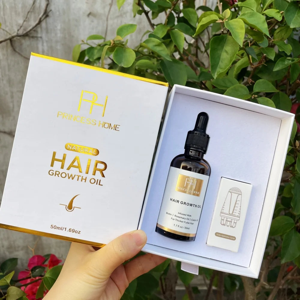 Wholesale OEM ODM  Nourish Strengthening Scalp Care Rosemary Hair Oil Natural Rosemary & Biotin Oil for Hair Growth