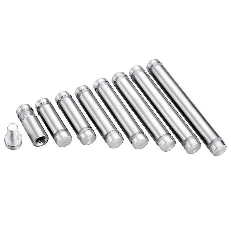 Stainless Steel Advertising Billboard Decorative Nail Mirror Glass Nail & Fixing Screws for Furniture Hardware