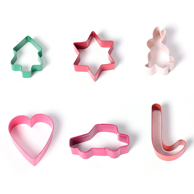 Food Grade Stainless Steel Eco-Friendly DIY Cookie Cutter Christmas Custom Shape Cookie Moulds Baking Tools Gemhye Brand
