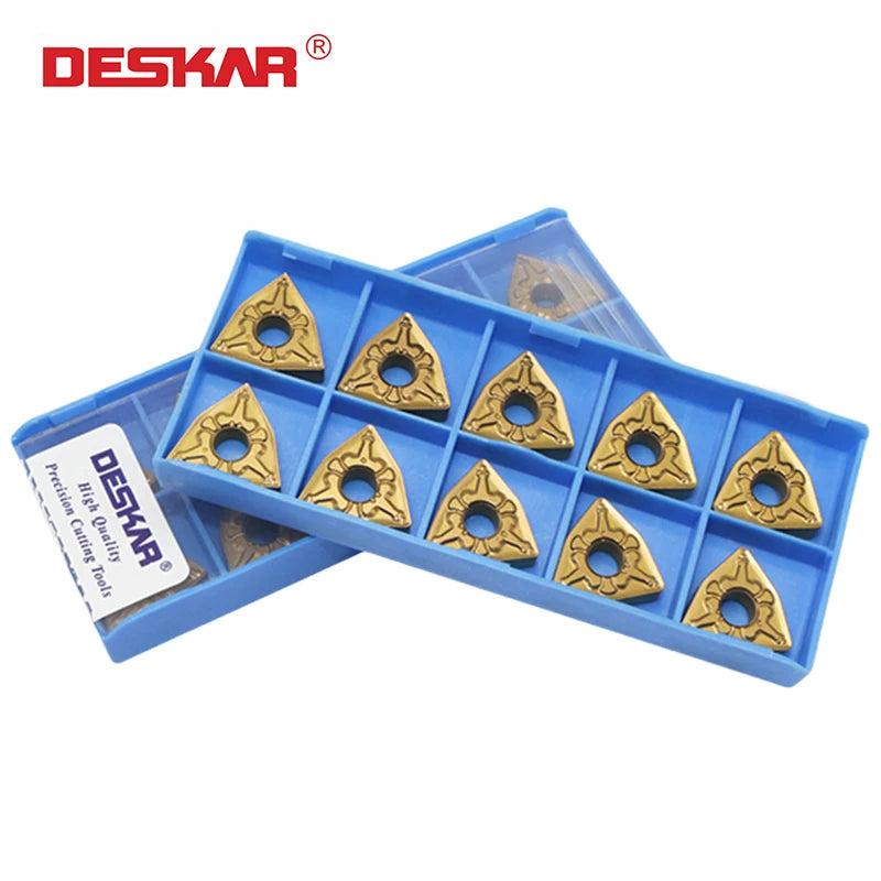For OEM CNC Lathe Carbide Inserts Turning Tools Machining Cut Sharp Blade WNMG080404-TM LF9018
