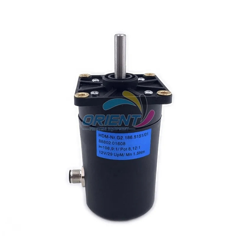 Top Quality G2.186.5151 Servo-Drive Motor for Heidelberg SM52 PM52 SX52 Machine Support Bar Motor 12V Engine Servo Drive