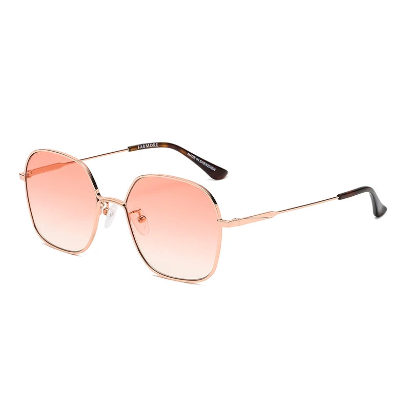Rectangular Rimless Men Metal Fashion Square Sun Glasses for Women  Sunglasses Ready to Ship