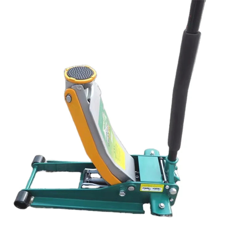 4Ton Jack  Car Repair Manual Double Pump Horizontal Hydraulic Low Profile Floor Jack with 505mm Max Height 1 Year Warranty