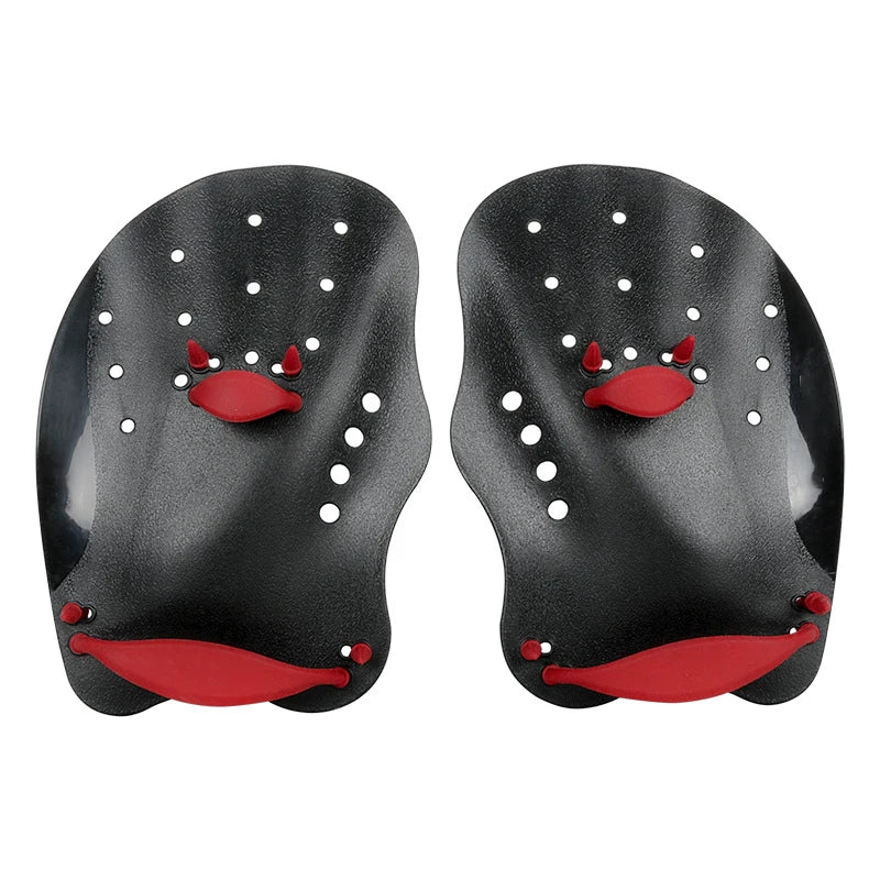 Full Silicone Design Kids Swimming Hand Fins Swim Training Hand Paddles Swimming for Adult Kids