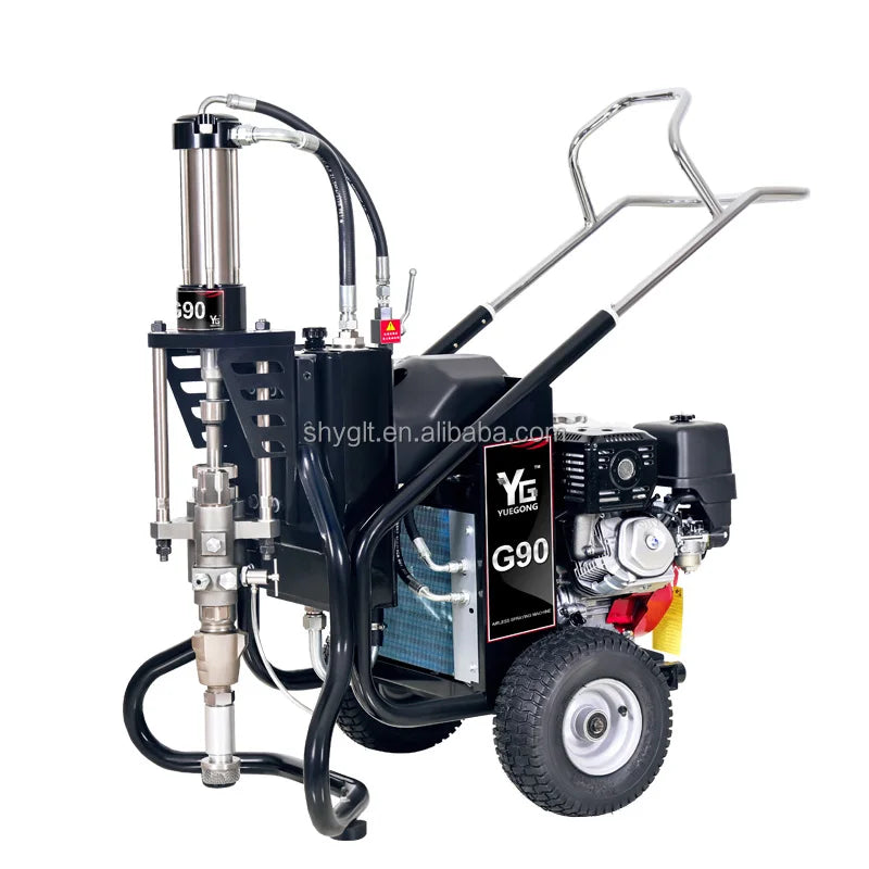 Epoxy Paint Sprayer Polyurethane Waterproofing Heavy Duty Airless High Pressure Paint Gun Engine Pump Motor Imported Hydrauli