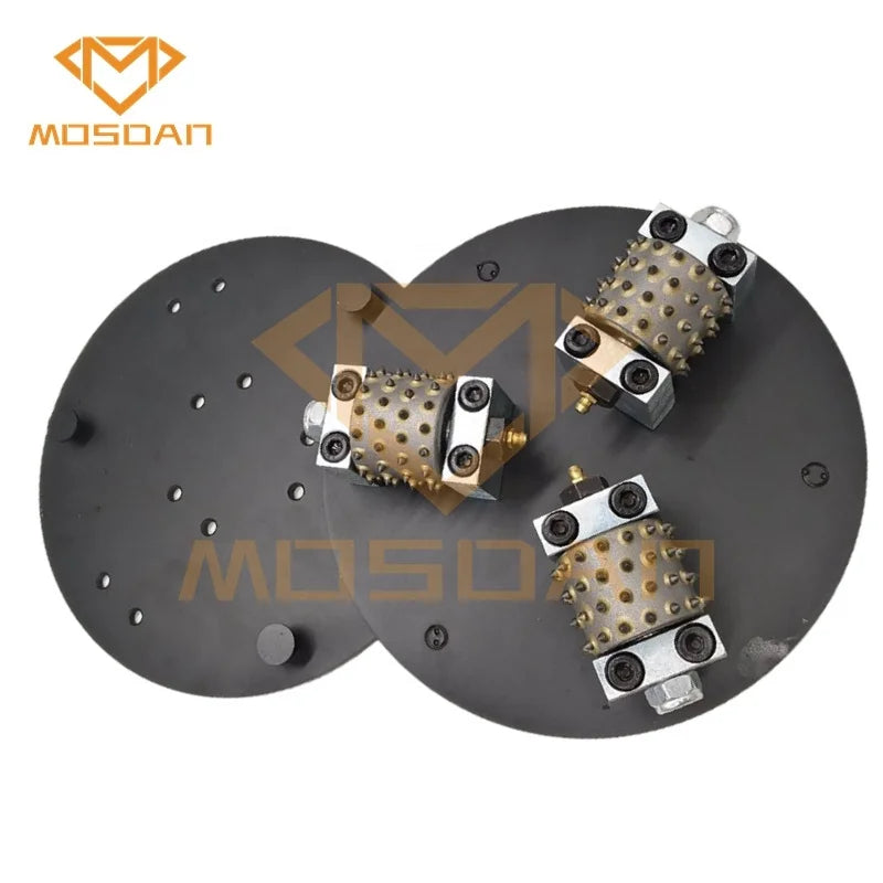 9.5 Inch 240mm Klindex Bush Hammer Tools Grinding Plate Pad for Stone Concrete Floor