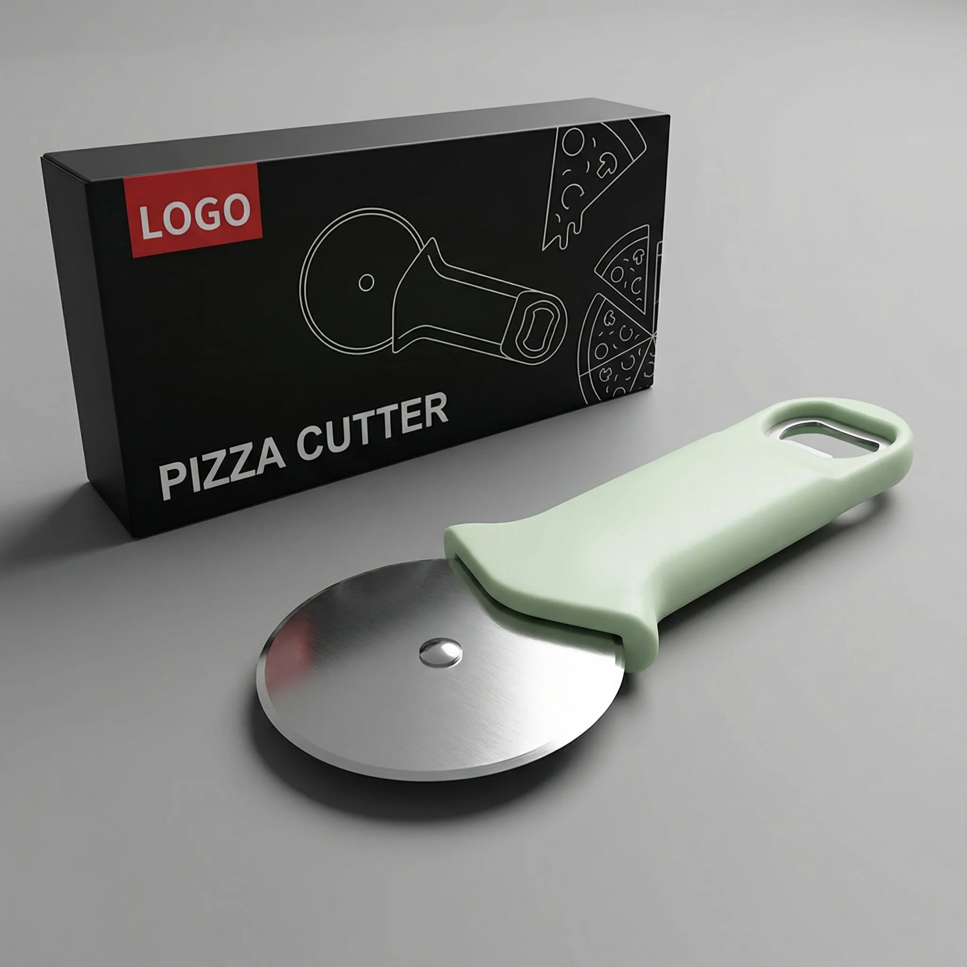 Ins Kitchen Gadgets Amazons Best Selling Stainless Steel Pizza Cutter Baking Tool Rolls Pizza Cutter