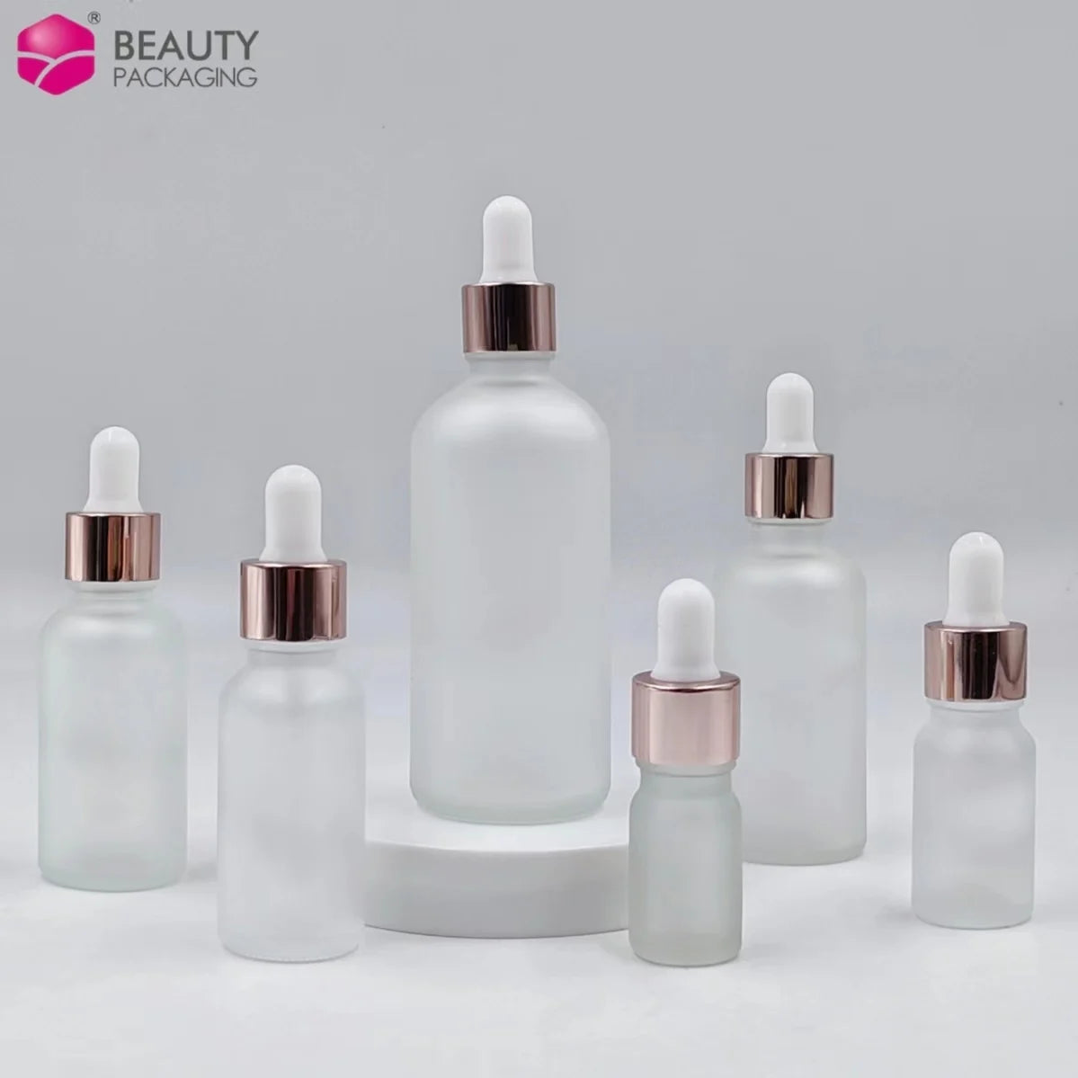 10ml 15ml  20ml 30ml 50ml Empty  Oil Essential Oil Body Oil Container  Frosted Glass  Dropper Bottle