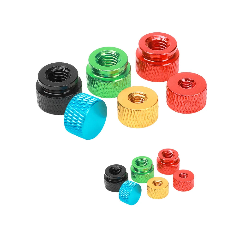 Knurl Thumb Nut M3 Aluminum M10 M5 Knurled Nut Safety Light Curtain Sensor Part