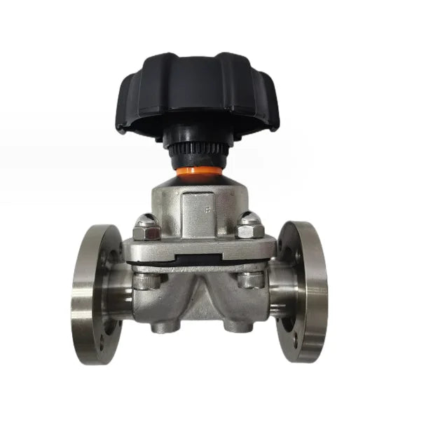 GM Stainless Steel Ss304 Ss316 Vacuum Flange Type Diaphragm Valve
