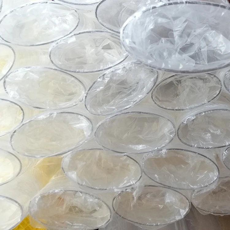 Yishun Custom High Transparency Clear Oblong Special Shape Pmma Pipe Transparent Oval Perspex Plastic Acrylic Elliptical Tube