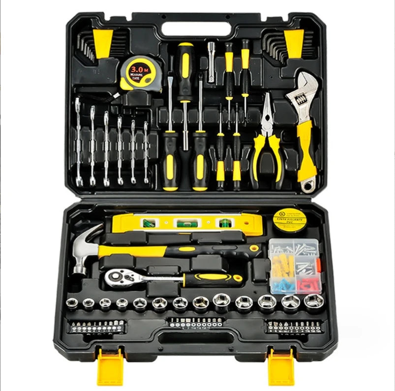 Wholesale 108 Pcs Multi Function Household Hand Tools Set Professional Mechanic High Combination Hardware Repair Tool Sets