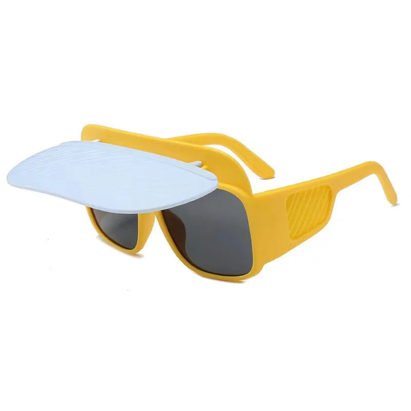 Boutique Eyeglasses New Sunscreen TR Polarized Sunglasses Kid's Premium Portable Bag Eye Protection Hat Brim Sunglasses