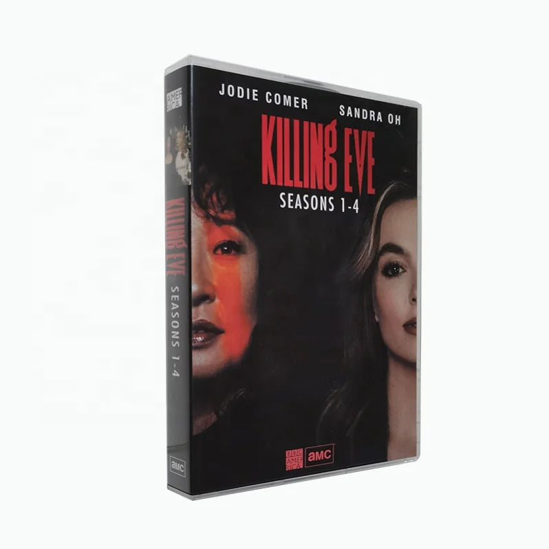 Customized Region 2 Manufacturer DVD BOXED SETS MOVIE TV Show Film Disk Duplication Printing Factory Killing eve Season 1-4 8