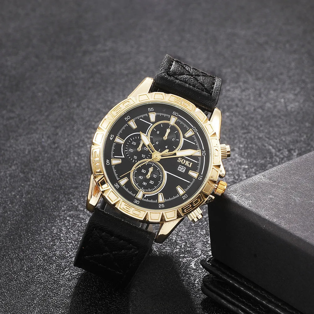 Custom Fashion Watch Manufacturer Wholesale Men's  Quartz Watch