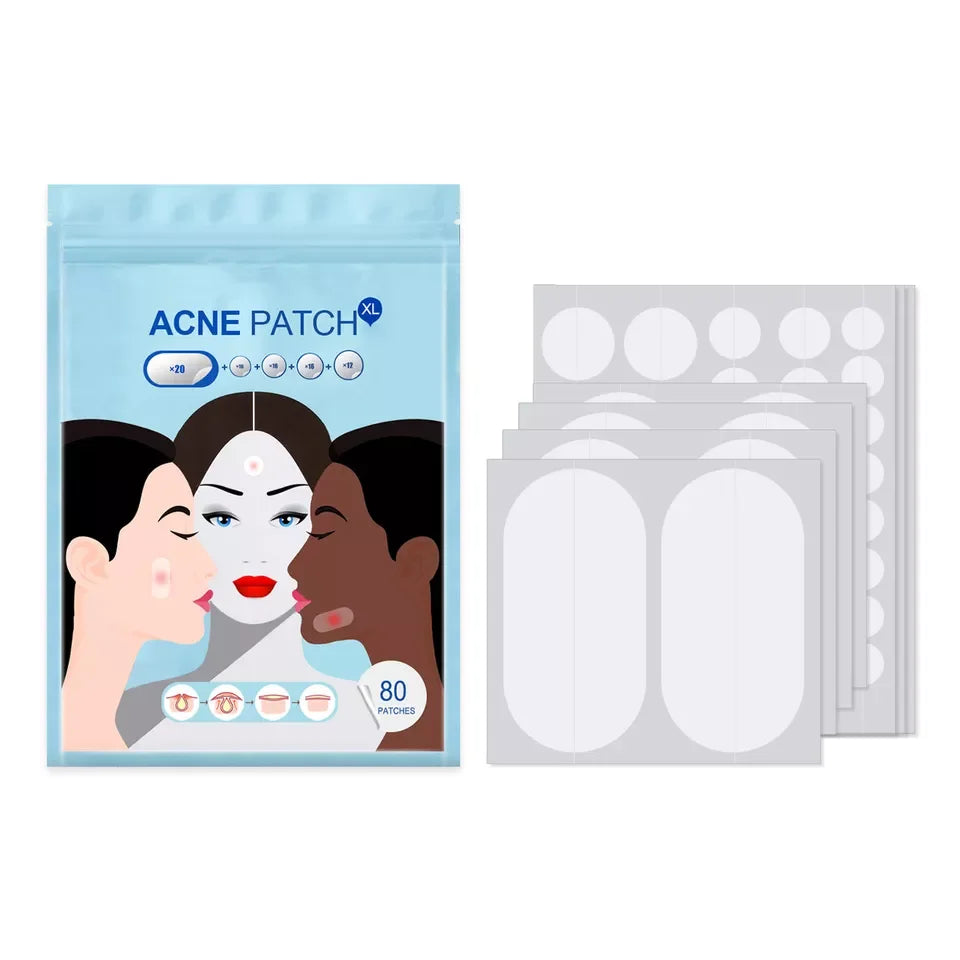 Private Label Acne Pimple Master Patches - Absorbing Hydrocolloid Blemish Spot Skin Treatment and Care Dressing