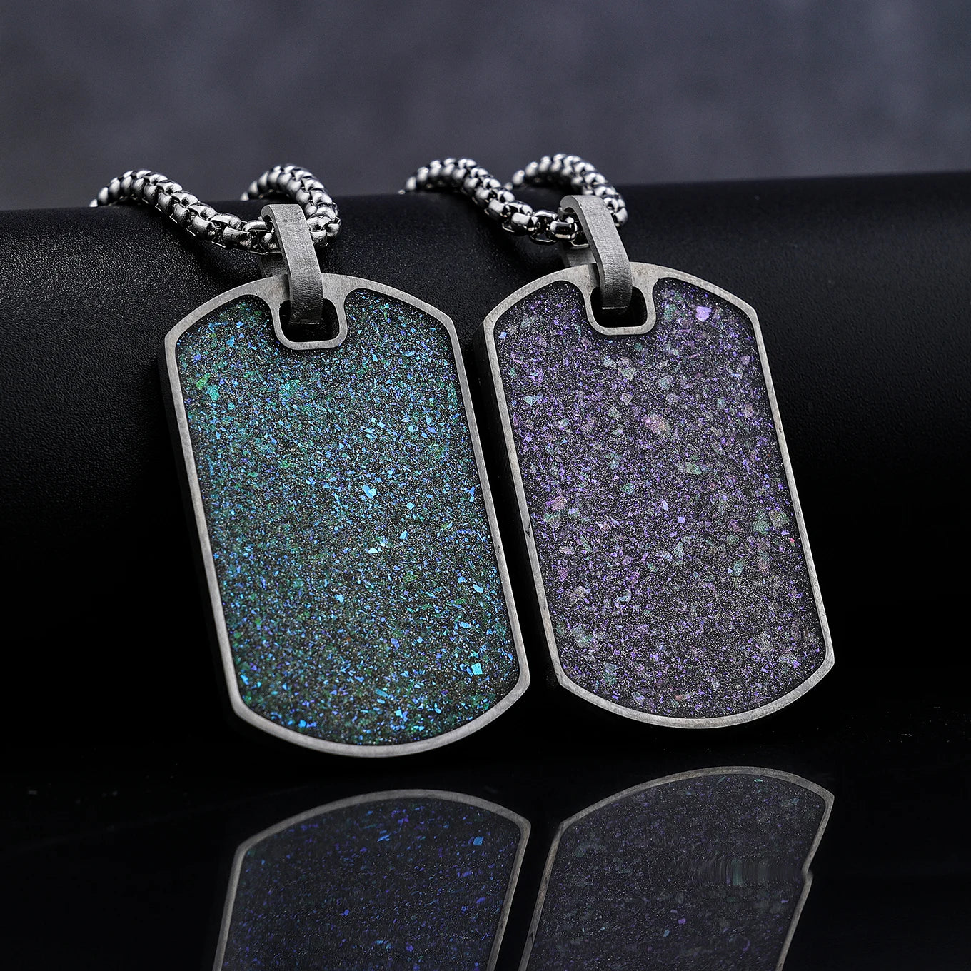 Custom Logo Name Fashion Jewelry Pendants & Charms Punk Galaxy Necklace Pendants for Men HipHop Rappers Cocktail Party Jewelr
