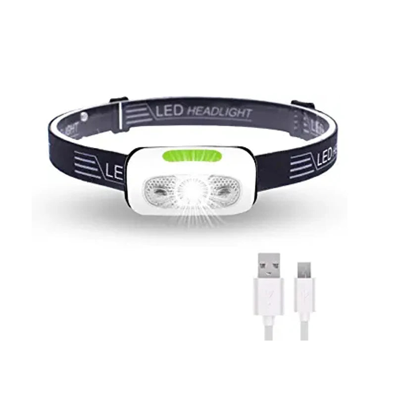 HELIUS Wholesale Quality 500 Lumens Running Fishing Hiking Outdoor Rechargeable Waterproof Led Small Running Headlamp