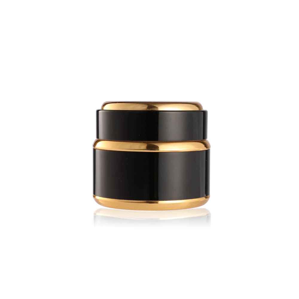 Wholesale Luxury Aluminum Cream Jars Custom Empty Containers for Skin Care 7g-200g Capacity for Body Scrub Face Cream Cosmeti