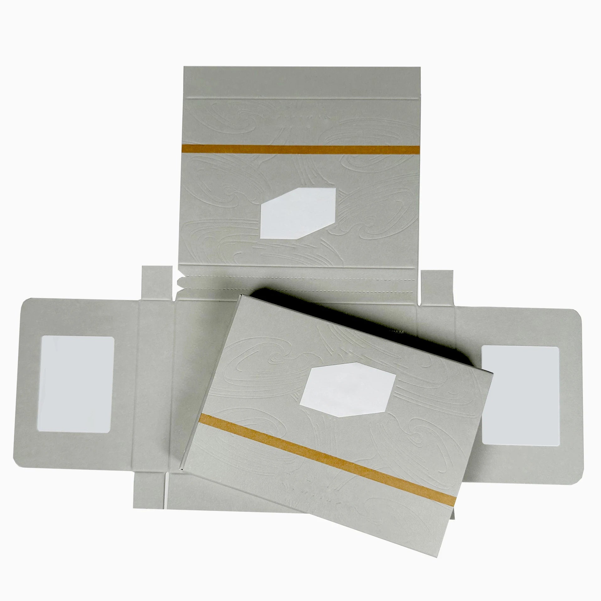 Custom Logo Design Printed Peel and Seal Adhesive Tear Off Strip Zipper Open Mailing Box Postal Boxes With Tear Strip