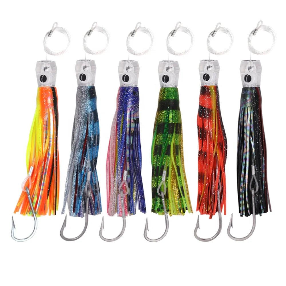 Fishing 6.5inch/16.5cm Trolling Bait for Marlin Tuna Wahoo Dolphin Shark  Offshore Deep-sea Fishing Trolling Lures