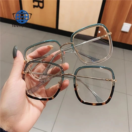 Teenyoun 2024 Square Frame Anti-Blue Light Women's Optical Glasses Prescription Glasses Optical Frames Wholesale