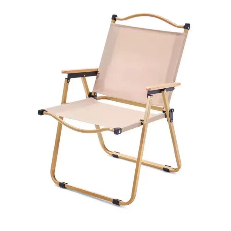 Tuoye Wholesale Medium/large Size Kermit Chair Outdoor Furniture Portable Picnic Aluminum Camping Folding Chair
