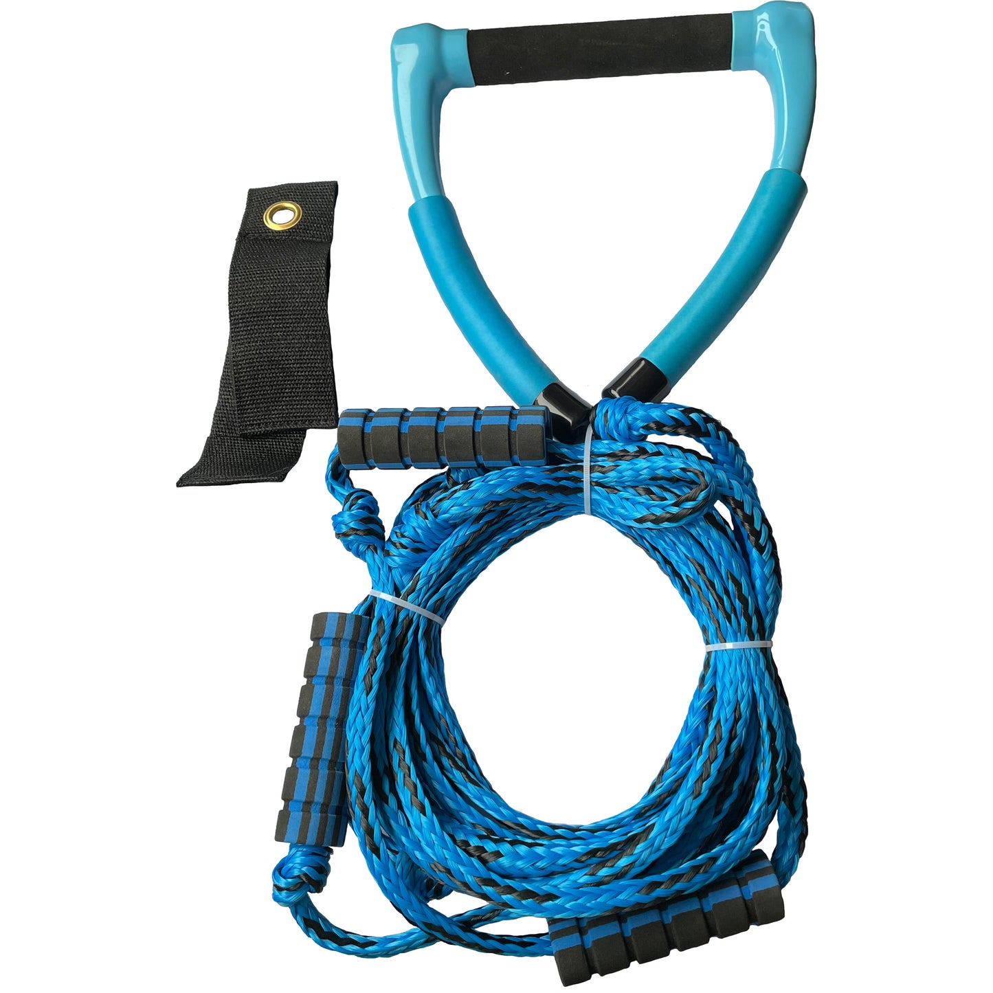 High Quality EVA Non-slip Handle High Strength PE Water Ski Rope for Surfing 2000lb Max Load Unisex Use