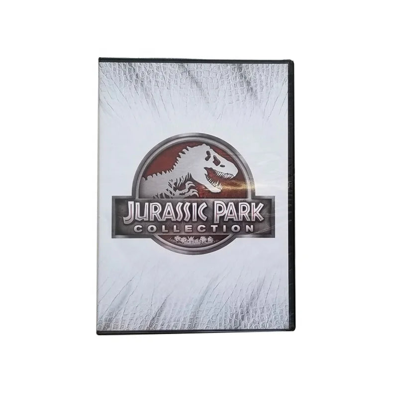 Customized Region Uk Manufacturer DVD BOXED SETS MOVIES TV Film Disk Duplication Printing Factory Jurassic Park Collection 6D